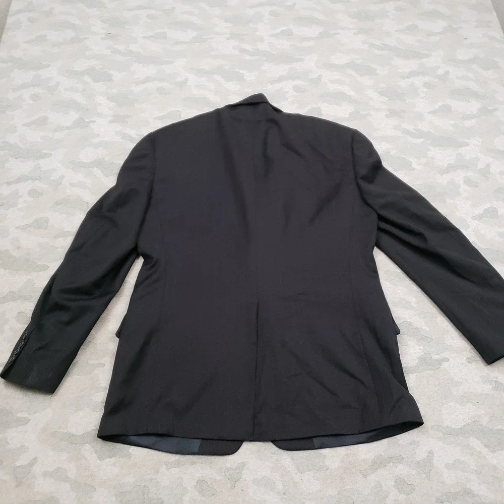 Vintage Burberry's Blazer Mens 40R Blue Super 100s Wool‎